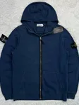 Stone Island Stone Island Garment Dyed Zip Hoodie 