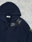 Stone Island Stone Island Garment Dyed Zip Hoodie