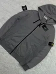 Stone Island Stone Island Garment Dyed Zip Hoodie