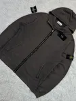 Stone Island Stone Island Garment Dyed Zip Hoodie