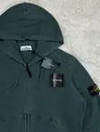 Stone Island Stone Island Garment Dyed Zip Hoodie