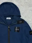 Stone Island Stone Island Garment Dyed Zip Hoodie 