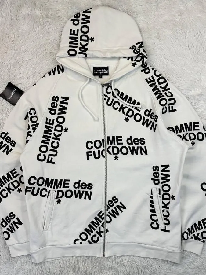 COMME des FUCKDOWN COMME des FUCKDOWN ZIP Hoodie