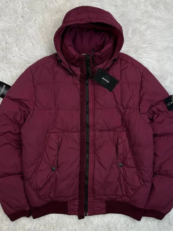 Stone Island Stone Island Garment Dyed Crinkle Reps Ny Down