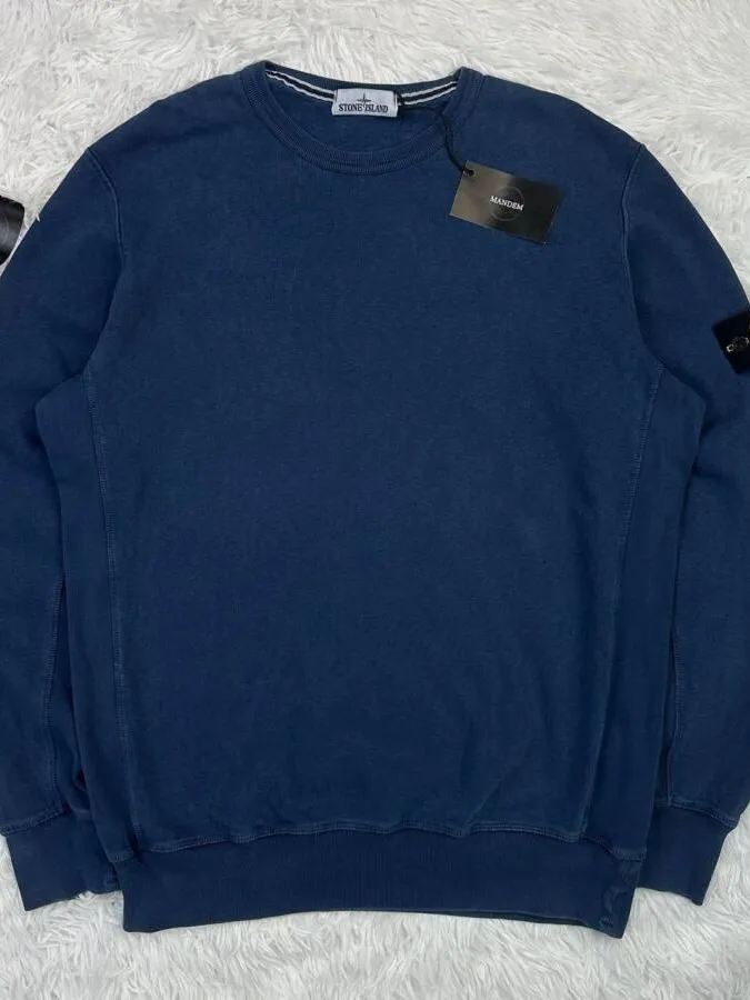 Stone Island Stone Island Garment Dyed Sweatshirt