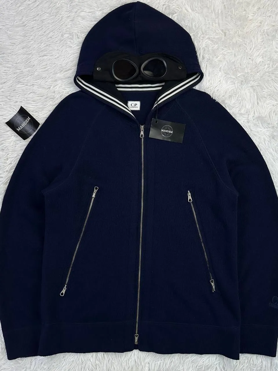 CP Company C.P. Company Knit Zip Hoodie 