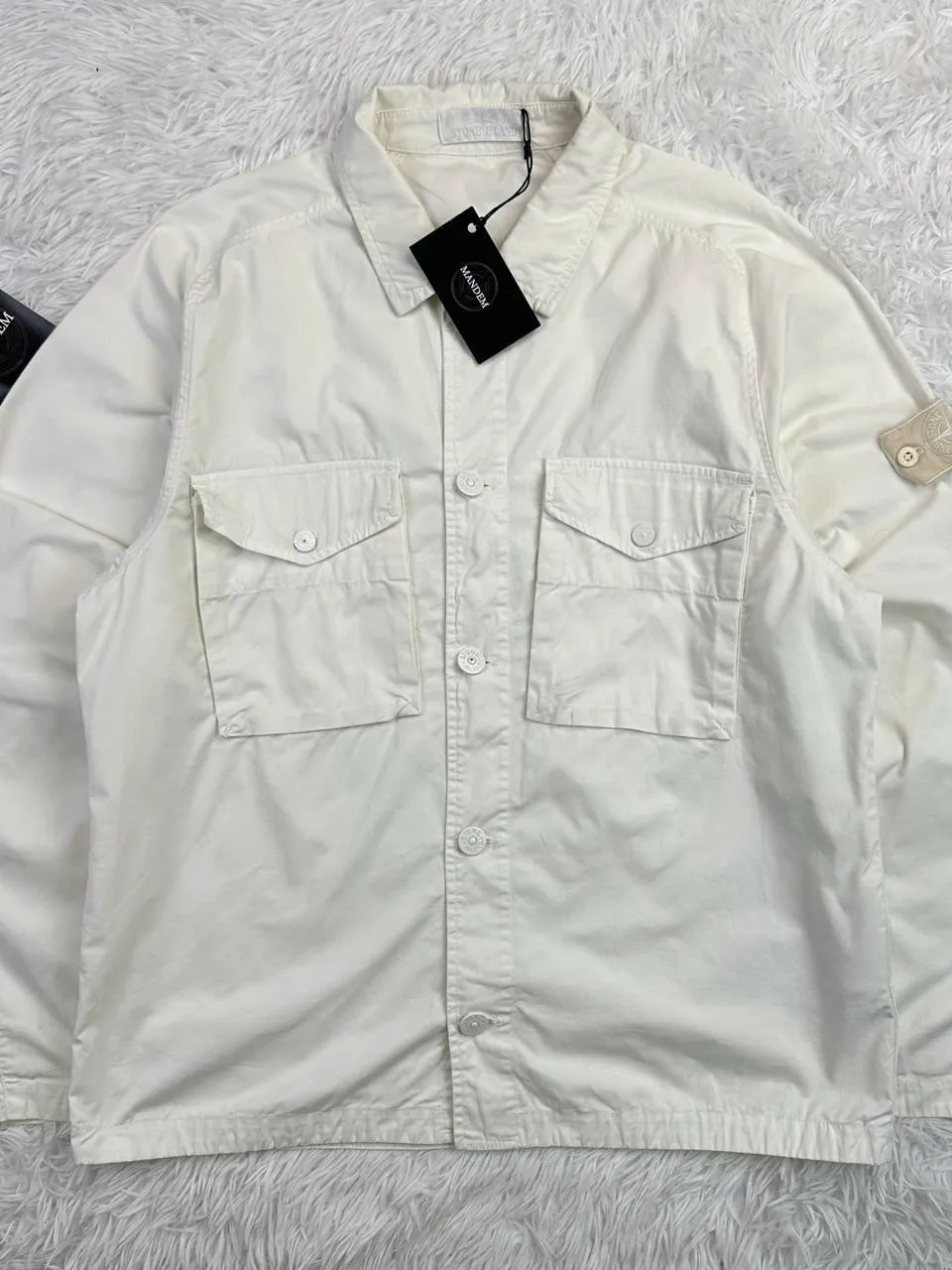 Stone Island Stone Island Ghost Piece Overshirt