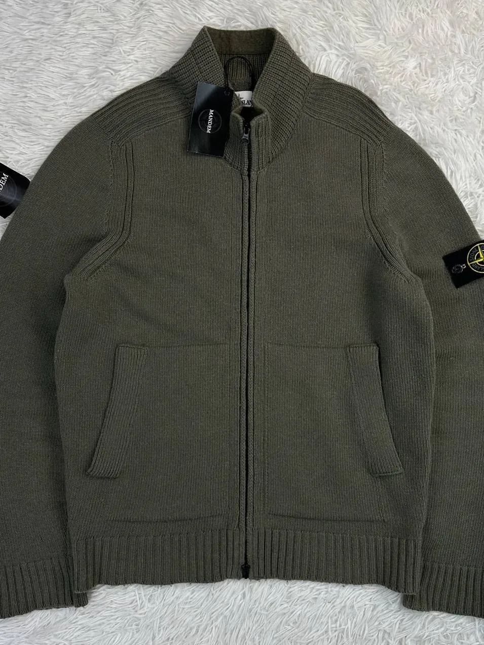 Stone Island Stone Island Wool Zip 