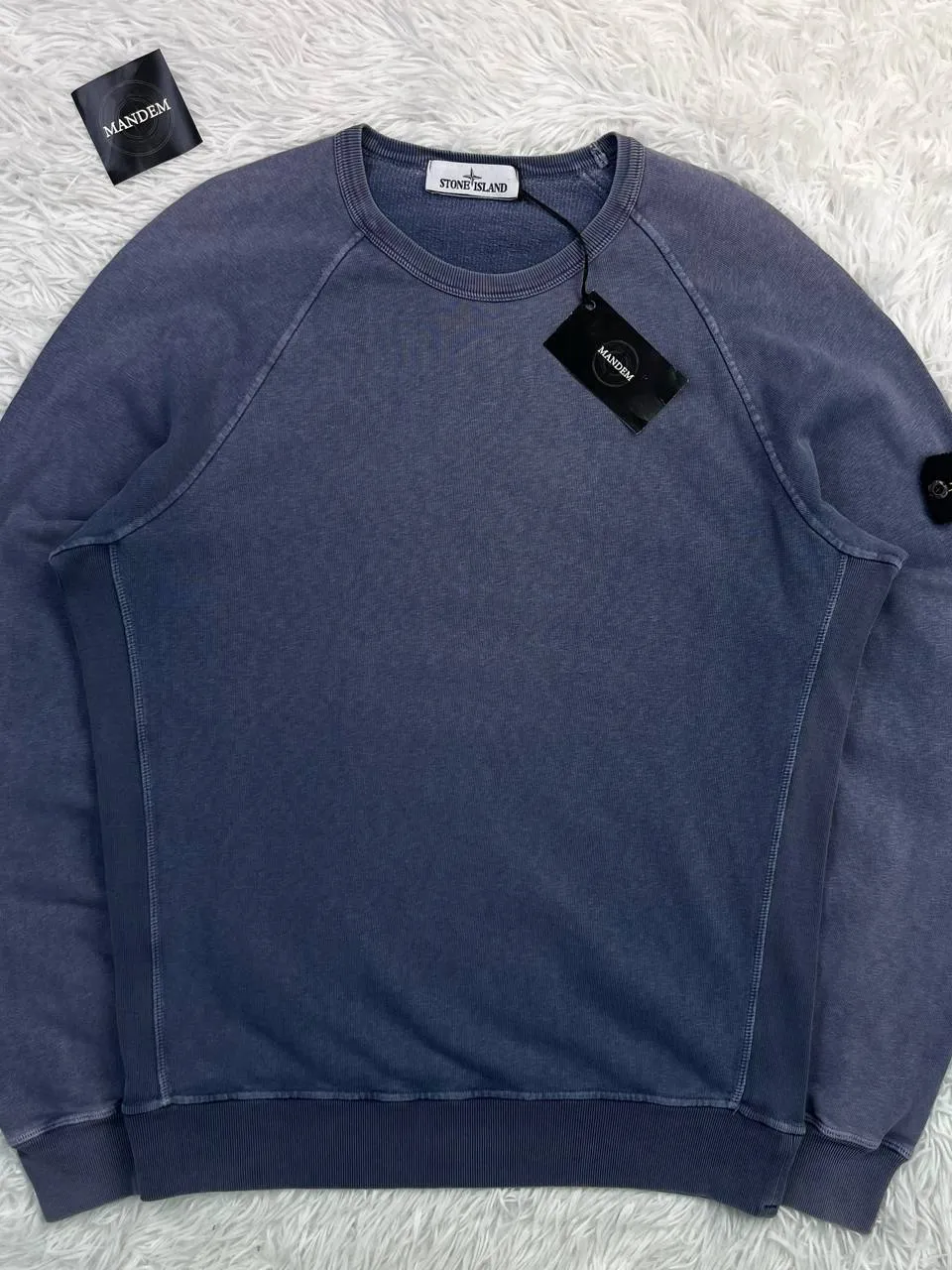 Stone Island Stone Island Garment Dyed Sweatshirt 