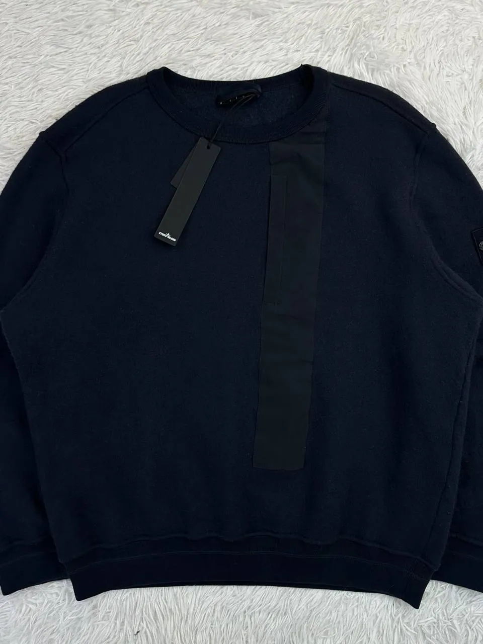 Stone Island Stone Island Ghost Piece Wool Sweartshirt 