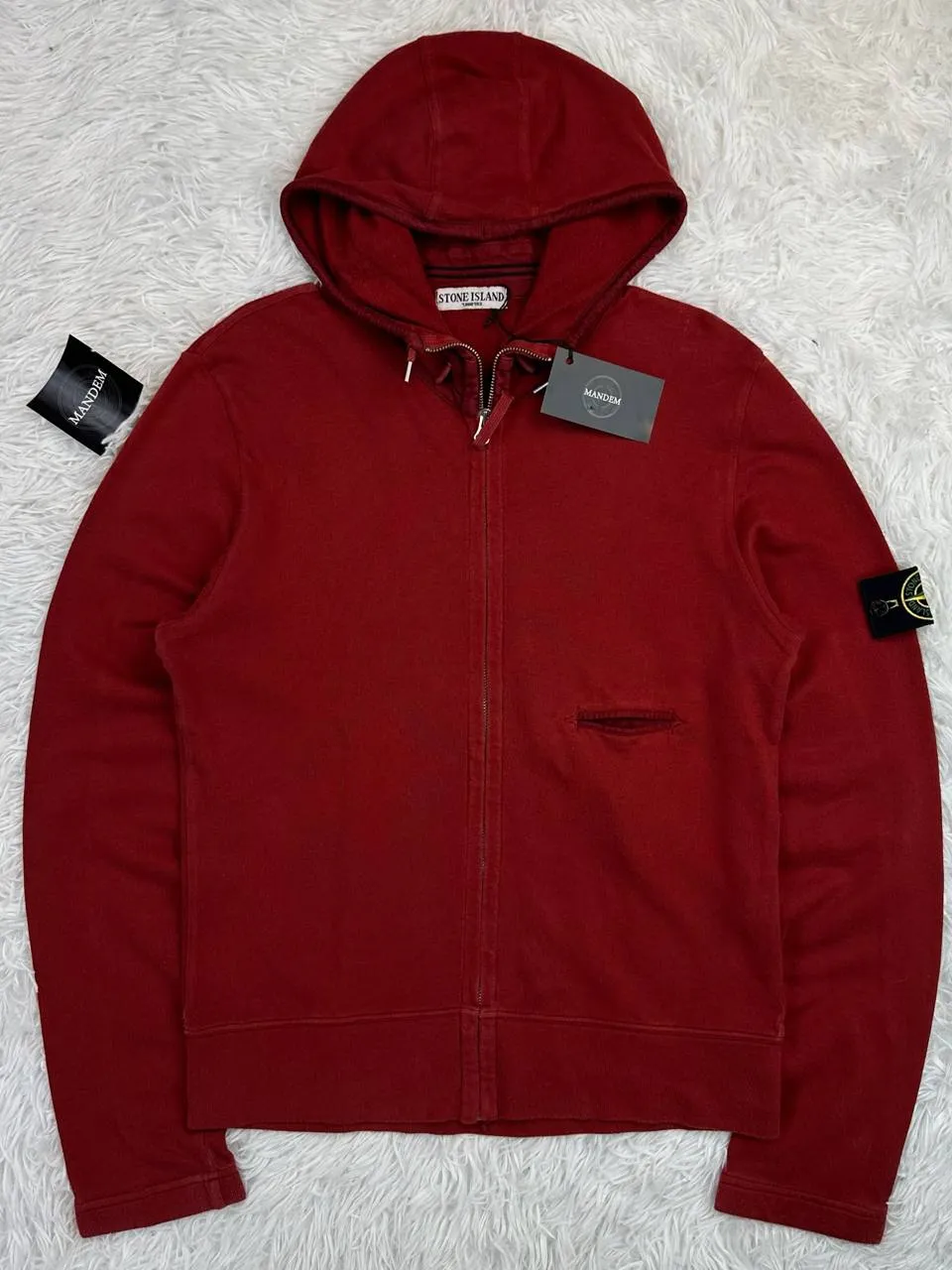 Stone Island Stone Island Zip Hoodie Vintage