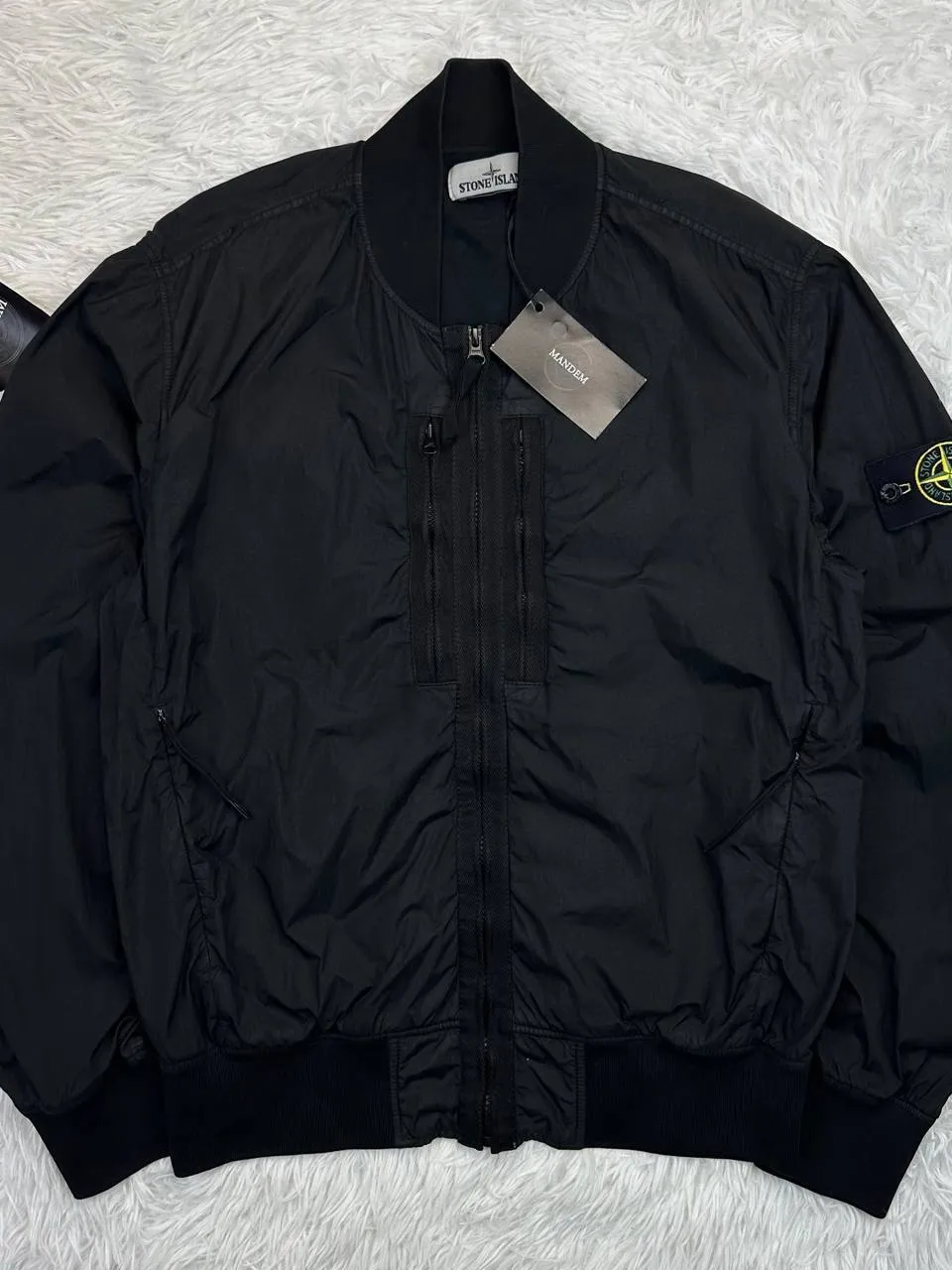 Stone Island Stone Island Garment Dyed Crinkle Reps Ny