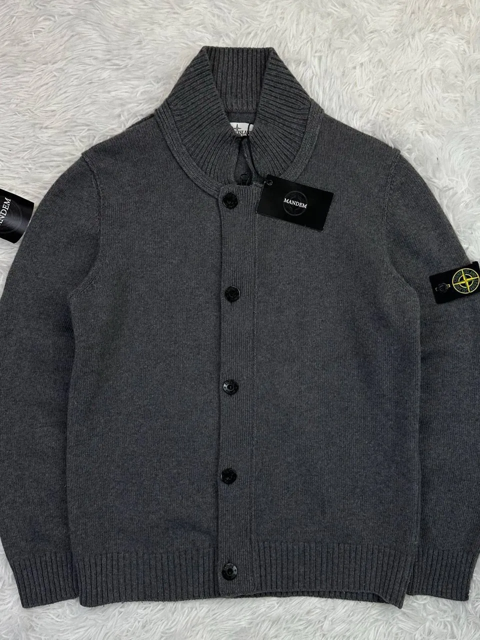 Stone Island Stone Island Wool Zip
