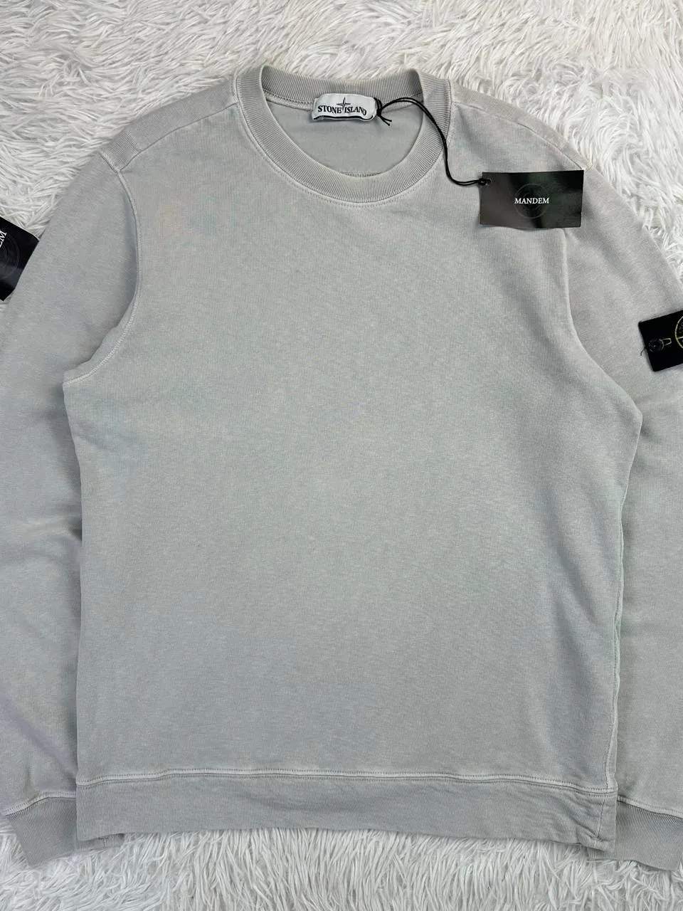 Stone Island Stone Island Garment Dyed Sweatshirt 