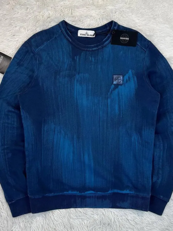 Stone Island Stone Island Hand Corrosion Sweatshirt