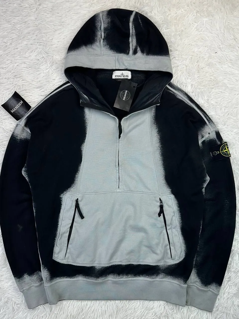 Stone Island Stone Island Hand Spryed Hoodie 