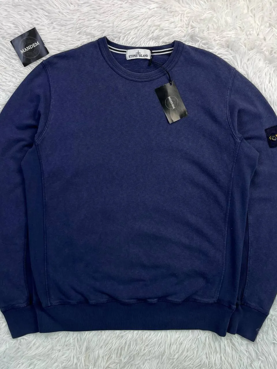 Stone Island Stone Island Garment Dyed Sweatshirt 