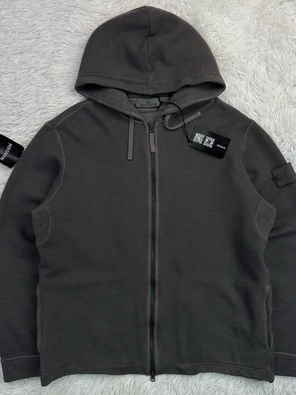 Stone Island Stone Island Ghost Piece Zip Hoodie 