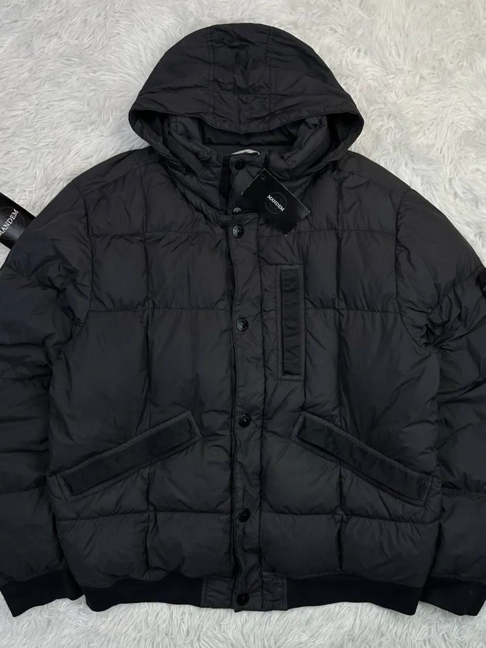 Stone Island Stone Island Garment Dyed Crinkle Reps Ny Down
