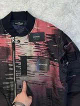 Stone Island Stone Island Shadow Project Big Jacquard Bomber