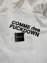 COMME des FUCKDOWN COMME des FUCKDOWN ZIP Hoodie