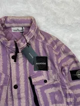 Stone Island Stone Island Raso Di Cotone Stampato OVD