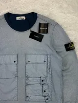 Stone Island Stone Island Tala Placcata Pocket Sweatshirt