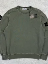 Stone Island Stone Island Garment Dyed Sweatshirt
