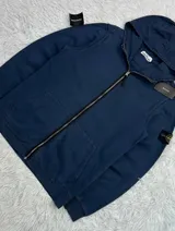Stone Island Stone Island Garment Dyed Zip Hoodie 
