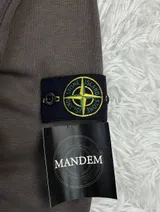 Stone Island Stone Island Garment Dyed Zip Hoodie