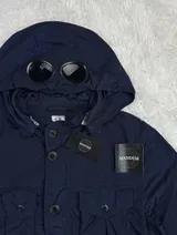 CP Company C.P. Company Giacca Chrome Garment Dyed Nylon Multipocket Jacket