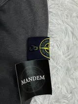 Stone Island Stone Island Garment Dyed Zip Hoodie 