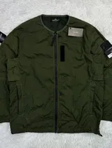 Stone Island Stone Island Shadow Project Imprint Nylon Collarless Jacket 