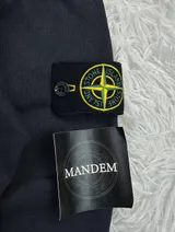 Stone Island Stone Island Garment Dyed Zip Hoodie 