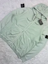 Stone Island Stone Island Garment Dyed Zip Hoodie