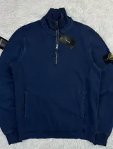Stone Island Stone Island Garment Dyed 1/4 Zip