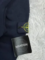 Stone Island Stone Island Garment Dyed Zip Hoodie