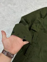 Stone Island Stone Island Shadow Project Imprint Nylon Collarless Jacket 