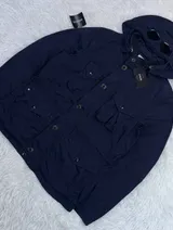 CP Company C.P. Company Giacca Chrome Garment Dyed Nylon Multipocket Jacket