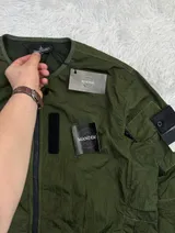 Stone Island Stone Island Shadow Project Imprint Nylon Collarless Jacket 