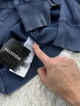 Stone Island Stone Island Garment Dyed Zip Hoodie 