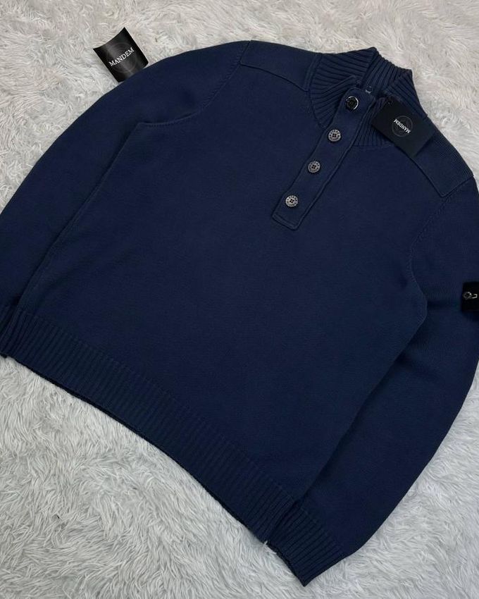 Stone Island Zip 1/4