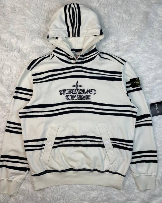 Stone Island x Supreme Hoodie