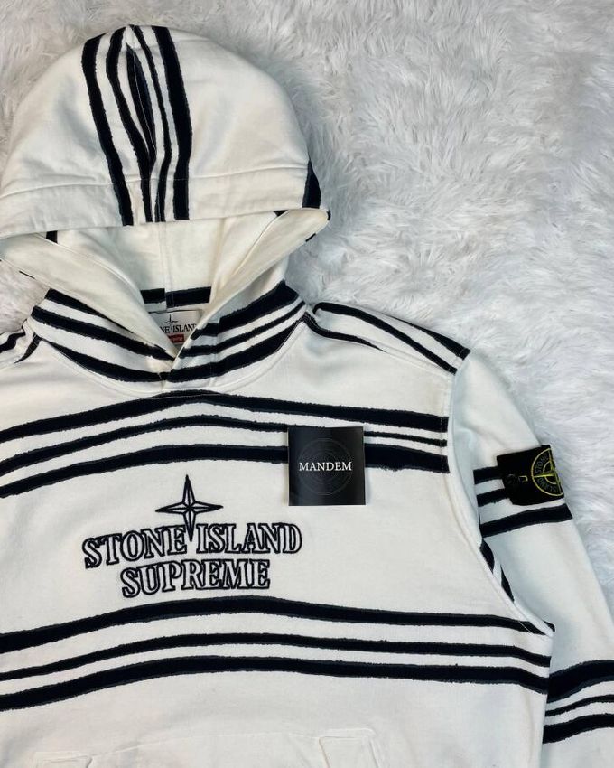 Stone Island x Supreme Hoodie