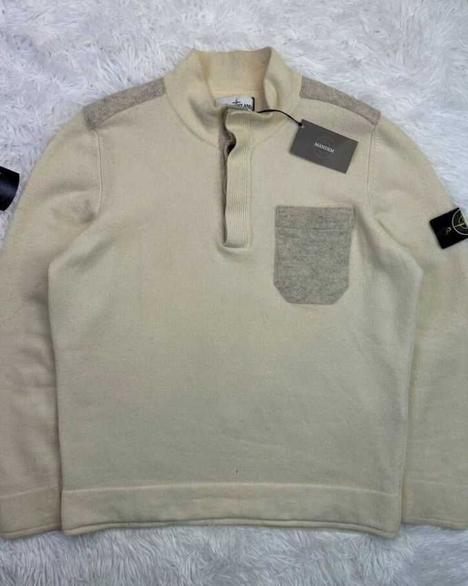 Stone Island Zip 1/4