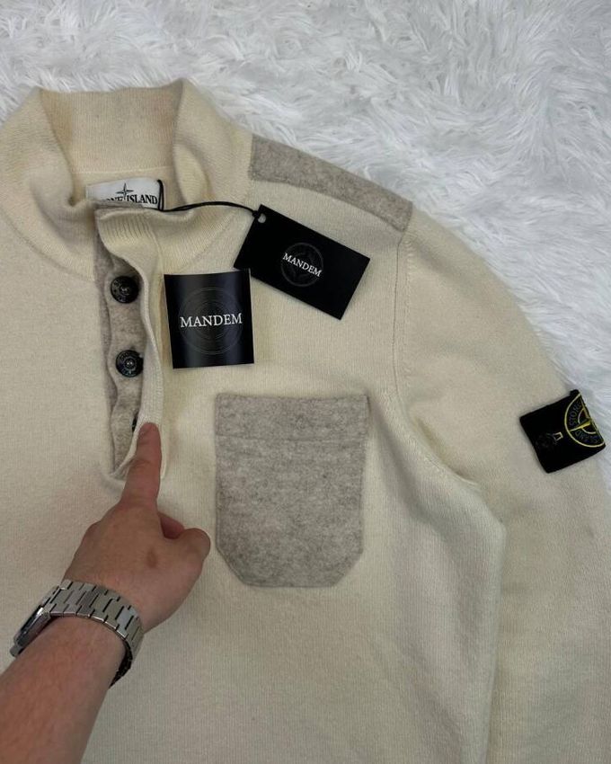 Stone Island Zip 1/4