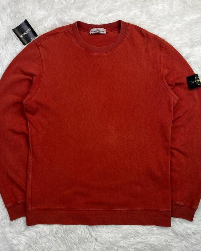 Stone Island Garment Dyed Sweatshirt