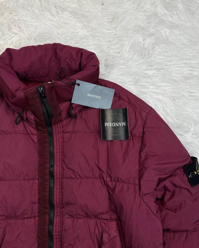 Stone Island Garment Dyed Crinkle Reps Ny Down