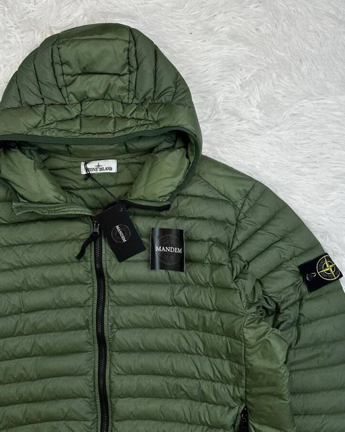 Stone Island Loom Woven Chambers R-Nylon Down-TC