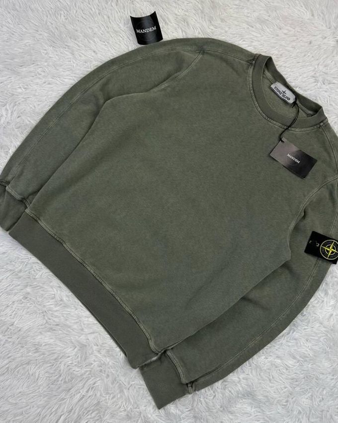 Stone Island Garment Dyed Sweatshirt